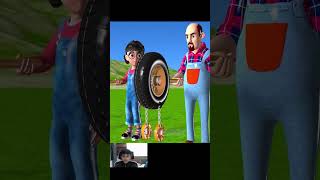 Scary Teacher 3D  Clackers Drum Level Max HoneyComb Candy Shapes Challenge Granny Lose shortsvideo [upl. by Naivart486]