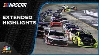 NASCAR Xfinity Series EXTENDED HIGHLIGHTS Food City 300 at Bristol  92024  Motorsports on NBC [upl. by Adeline]