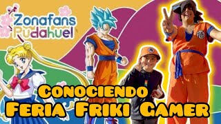 Conocí a Goku en la Feria Friki Gamer de Pudahuel ZonaFans Otagamer [upl. by Glendon]