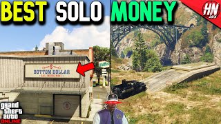 10 BEST Ways To Make MONEY As A SOLO In GTA Online [upl. by Warga]