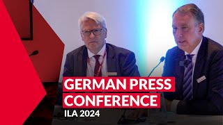 ILA24 German Managing Director T GOTTSCHILD press conference [upl. by Ika66]