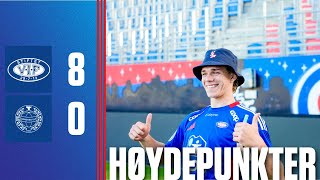 Høydepunkter Vålerenga 80 Sandnes Ulf [upl. by Maryanne23]