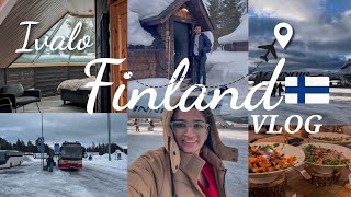 Our family trip to Ivalo Finland vlog  Staying in igloo  Experiencing snow [upl. by Franek65]