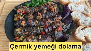 DİYARBAKIR ÇERMİĞİN SARAYLARINDA PİŞEN PAŞA YEMEĞİ DOLAMA TARİFİDİYARBAKIR YEMEKLERİSARAY YEMEĞİ [upl. by Briney]