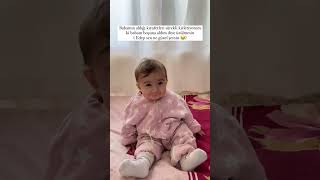 Kimler bizim gibi 😂 anne bebek baby cute babyshorts momlife [upl. by Anhaj]