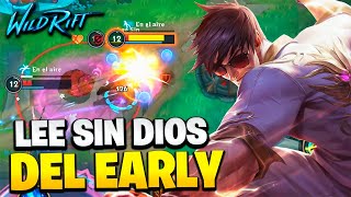 😱¡LEE SIN DIOS EL EARLY GAME  Wild Rift [upl. by Roseline]