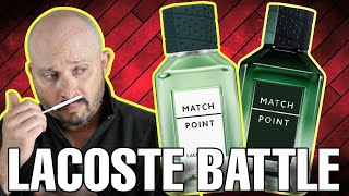 LACOSTE BATTLE  Lacoste Match Point AND Lacoste Match Point EDP fragrancecologne review [upl. by Ruffina815]