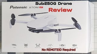 Potensic ATOM LT GPS Drone Under 249g 40 Mins Long Flight EIS 25K Camera 4KM FPV Transmission [upl. by Sebbie]