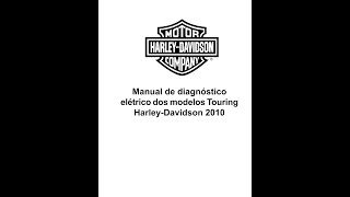 Manual De Diagnóstico Elétrico  Harley Davidson  Touring Models  2010 [upl. by Lidstone]