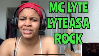 MC LYTE “ LYTE AS A ROCK “ REACTION [upl. by Werby840]