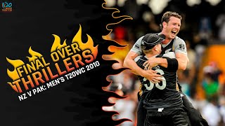 New Zealand clinch lastball thriller against Pakistan  T20WC 2010 [upl. by Nimajnab934]