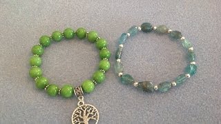 How to Make a Beaded Elastic Bracelet [upl. by Kayle971]