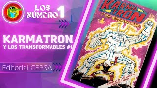 KARMATRON Y LOS TRANSFORMABLES 1 Editorial CEPSA Cómic mexicano [upl. by Ahsoyem]