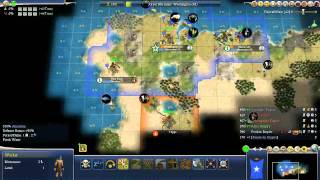 Civ 4 Deity 15  Washington  part 1 of 4 [upl. by Lyrrehs]