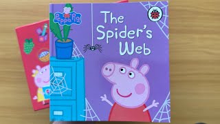 07 The Spider’s Web🕷️🕸️ Read Aloud Amazing Peppa Pig Storybook for Children and Toddlers [upl. by Ruford]