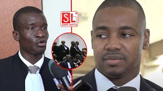 Urgent Ça chuffe Incident dans la salle daudience entre Me Bamba CisséamplAgent judiciaire lEtat [upl. by Enitsej819]