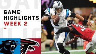 Panthers vs Falcons Week 2 Highlights  NFL 2018 [upl. by Aneda]