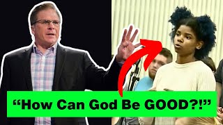 Student Asks TOUGH Question About God Being GOOD [upl. by Ichabod]