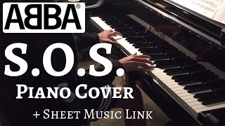 ABBA SOS  Piano Cover by Jin Kay Teo [upl. by Enirahtak963]