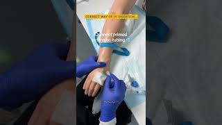 IV insertion process  cannulation in medical  explore gk anatomy motivation doctor biology [upl. by Higinbotham160]