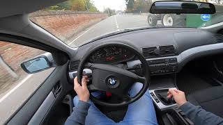 BMW 318i  E46 1999  POV Test Drive [upl. by Laris]