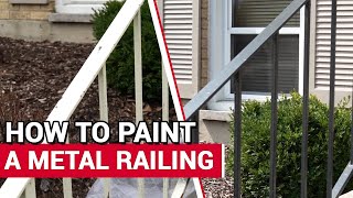 How To Paint A Wrought Iron Railing  Ace Hardware [upl. by Sheng]