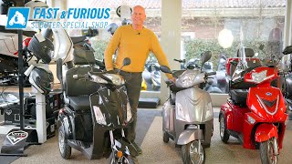 Vergelijking scootmobielen Fast one 2Fast en Scooty review [upl. by Genisia]