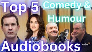 Top 5 Comedy amp Humour Audiobooks You Need to Hear Best Funniest Audiobooks on Audible 🎧😂 [upl. by Lamhaj]