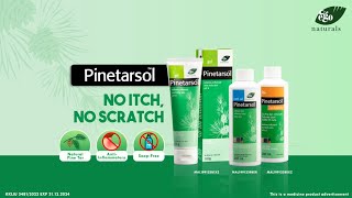 NO ITCH NO SCRATCH with PINETARSOL [upl. by Ossy]