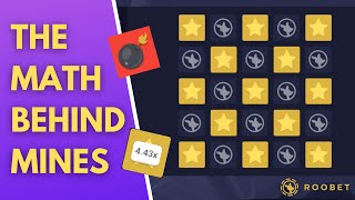 The Math Behind Roobets Mines  Crypto Casino Game Odds [upl. by Konyn]