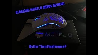 Glorious Model O Minus Unboxing  First Impressions  Is it better than Finalmouse [upl. by Perretta693]