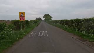 121 North Berwick to Haddington without Museum of Flight [upl. by Nortna]