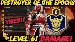 Is Destroyer of the Epochs Next DAMAGE Champ  Heralds Damage Tournament Part 10  Shadow Fight 3 [upl. by Annahaj168]