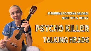 Psycho Killer  Easy Ukulele Tutorial [upl. by Mclyman]