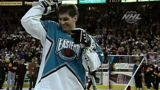 1 AllStar Moment Bourque gamewinner in Boston [upl. by Rramo]