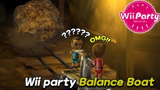 Wii party  Balance Boat 균형맞추기 스탠다드 한글자막Kr sub Ken with Emma  Advanced mode [upl. by Aerdnaxela]