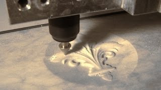 CNC Fräse  Marmor Stein Portalfräsmaschine Fräse Graviermaschine CNC Router marble engraving [upl. by Ilahtan437]