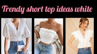 beautiful trending short top ideas for teenager girls Pinterest ideas whats appfairydream205 [upl. by Obola426]