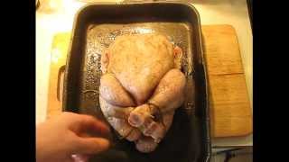 Perfect ROAST CHICKEN including EASY TRUSSING pro restaurant recipe [upl. by Nellda]