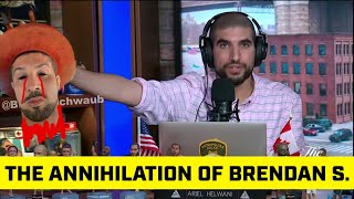 Ariel Helwani annihilates Brendan Schaub and Bryan Callen TFATK [upl. by Vivl]