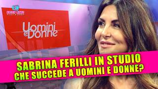 Sabrina Ferilli a Uomini e Donne Cosa Sta Succedendo [upl. by Attelocin]