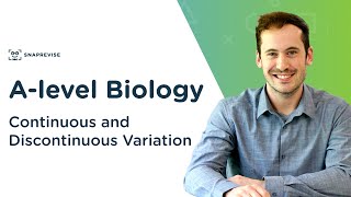 Continuous and Discontinuous Variation  Alevel Biology  OCR AQA Edexcel [upl. by Akinirt]