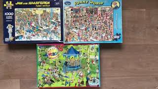 3 Puzzeldozen door Holdson Funny World HFW  1000 Stukjes Puzzel1000Stukjes [upl. by Menendez727]