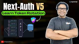 Refresh Token Rotation With NextAuth V5  Managing Tokens With A Custom Backend [upl. by Nahsrad]