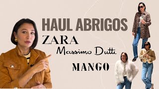 HAUL Abrigos Massimo Dutti Zara Mango ¿Cómo elegir tu abrigo [upl. by Sansen]