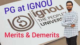 Merits and Demerits of IGNOU PG [upl. by Janeva]