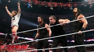 The Shield implodes Raw June 2 2014 [upl. by Appel]