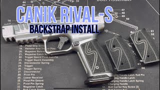 Canik RivalS Backstrap Install [upl. by Lemal]