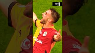 Galatasaray  Elfsborg Yunus Akgün gol football goals viralvideo fyp kesfet europaleague [upl. by Deden]