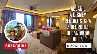 3 Bedroom Villa  Ocean View  Aulani A Disney Resort amp Spa [upl. by Henni543]